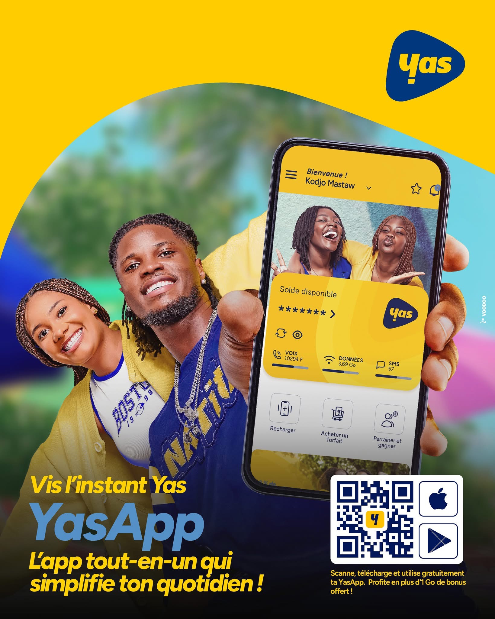 Tas Togo lance Yas App